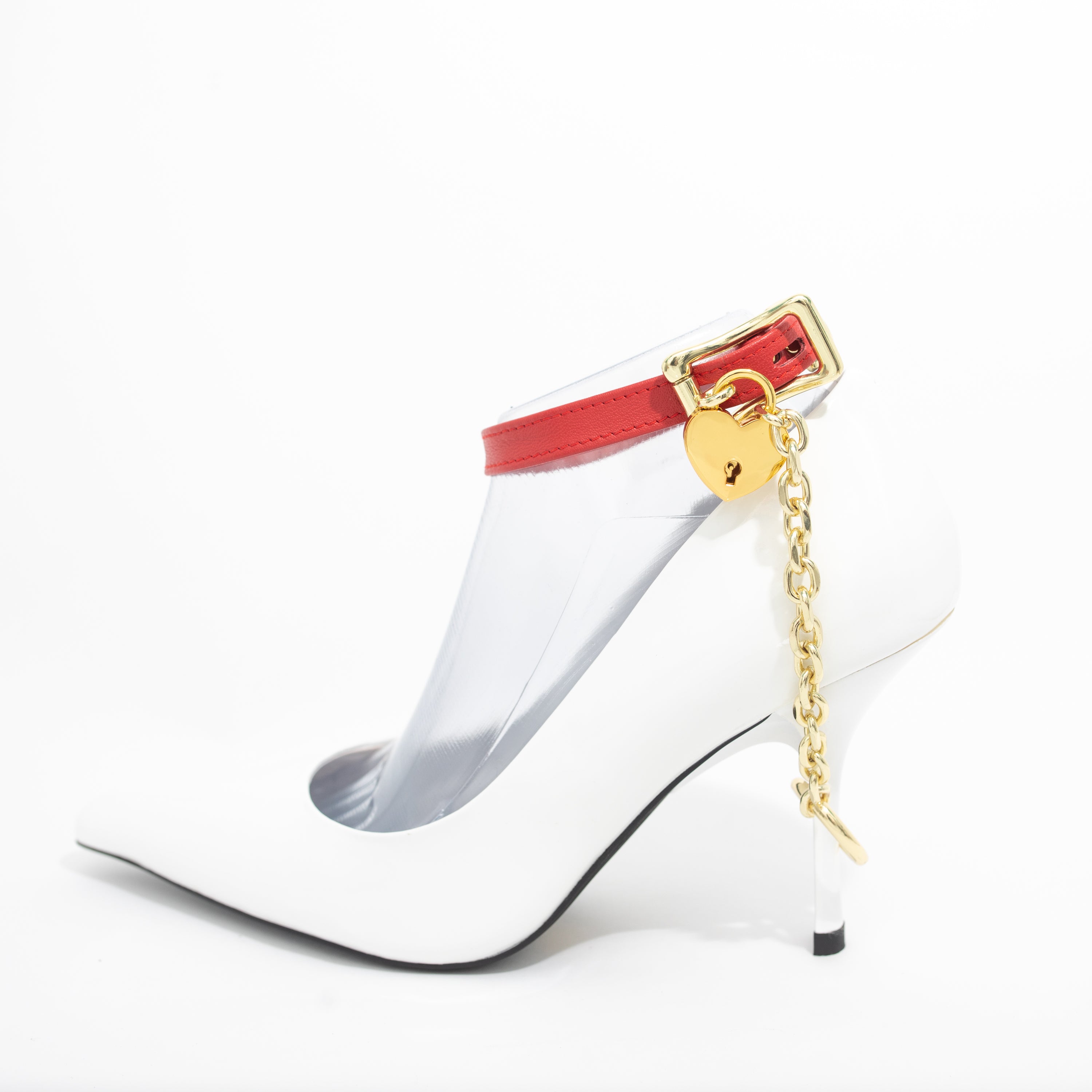 Design Your Own Bondage Heel Locks Cuffs Restrained Grace   