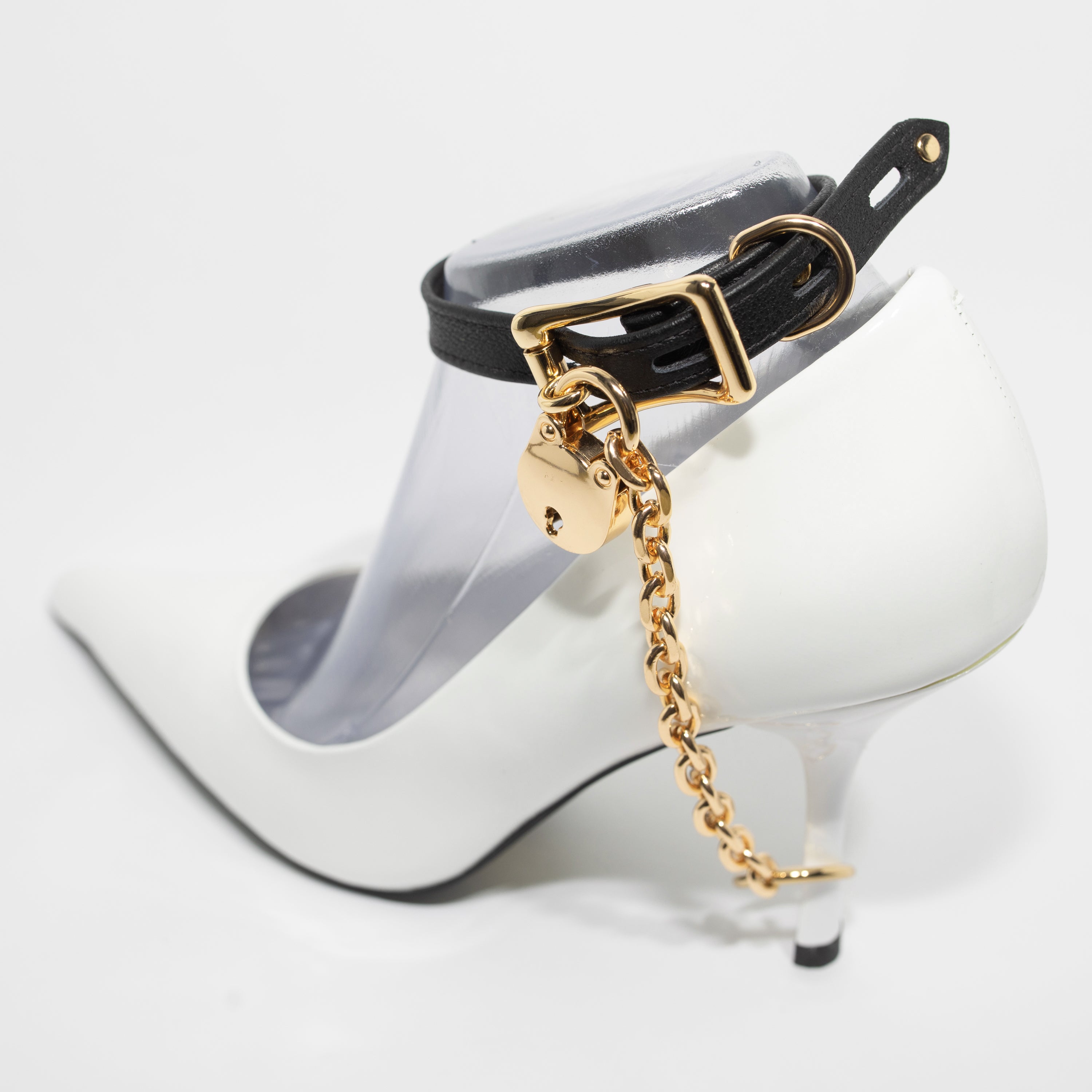 Design Your Own Bondage Heel Locks Cuffs Restrained Grace   