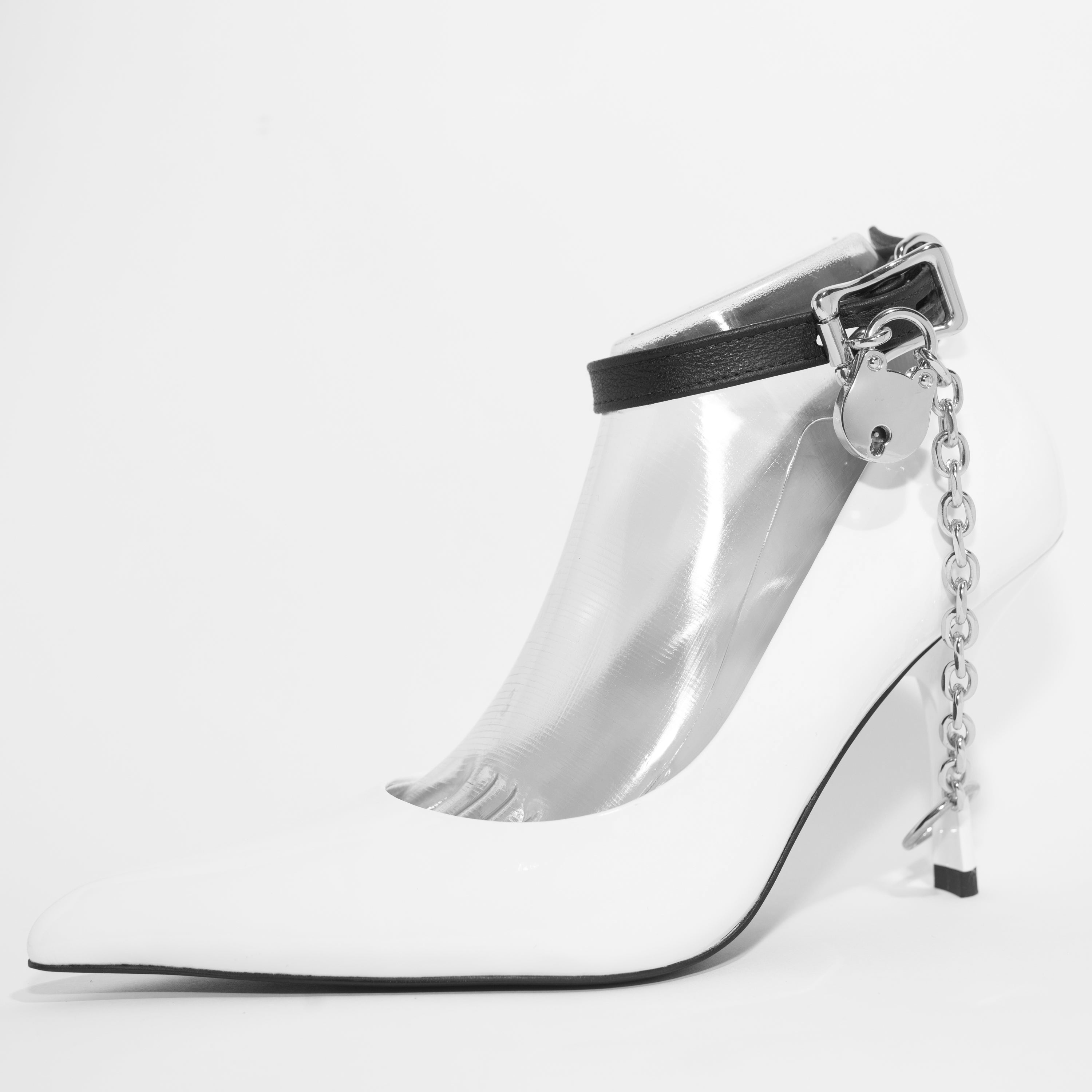 Design Your Own Bondage Heel Locks Cuffs Restrained Grace   