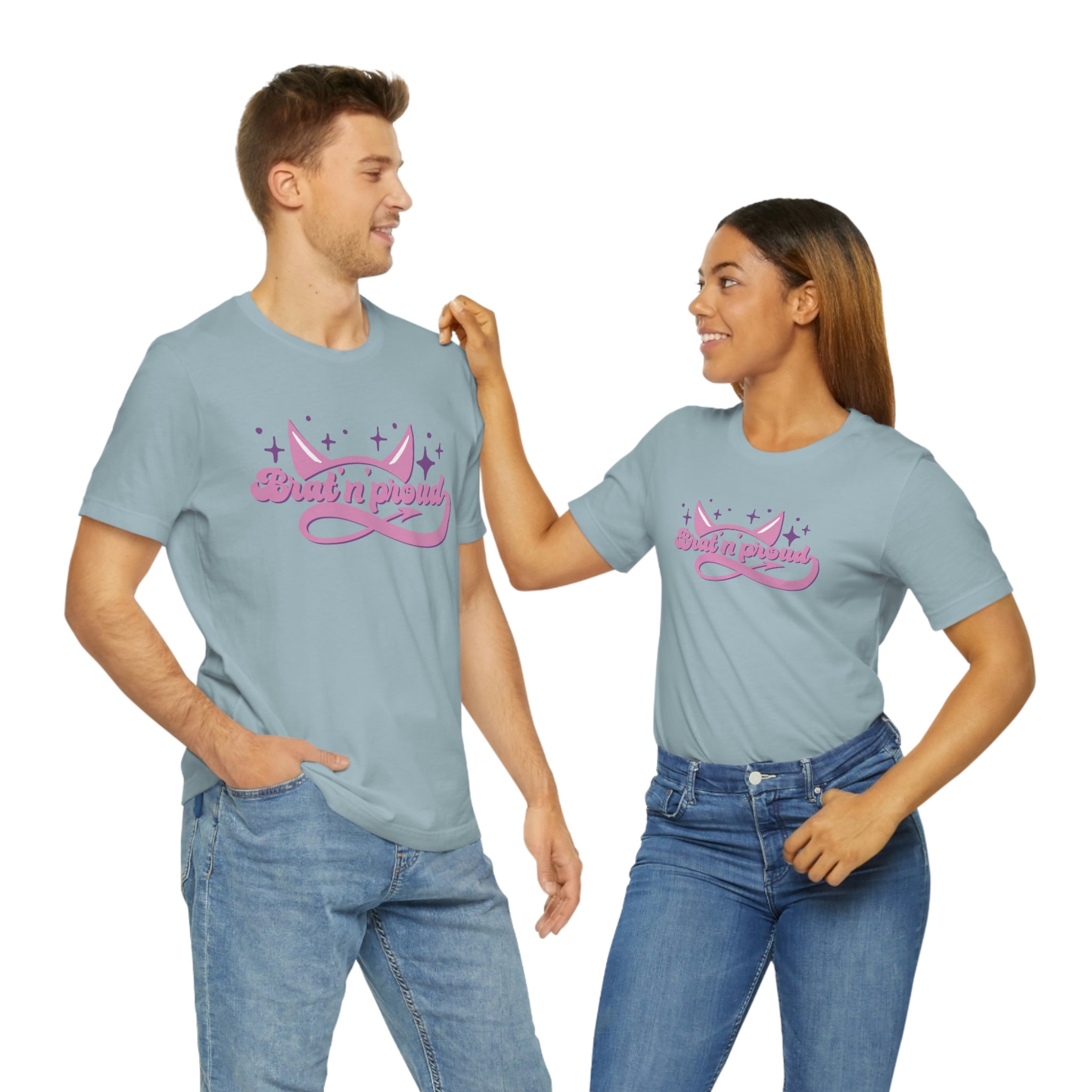 Brat 'n' Proud Unisex T-Shirt T-Shirt Restrained Grace   