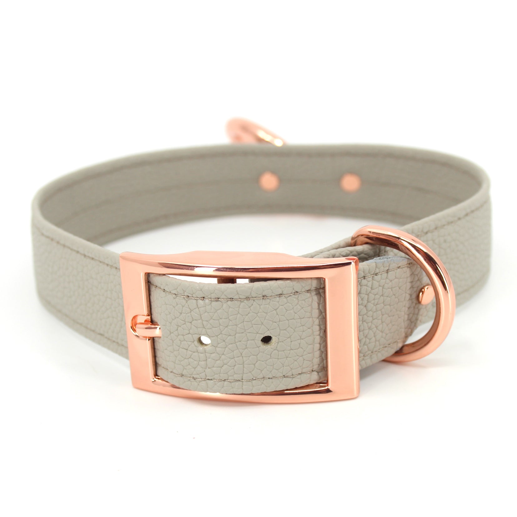 Dove Gray Vegan Classic BDSM Collar - Limited Edition – Restrained Grace