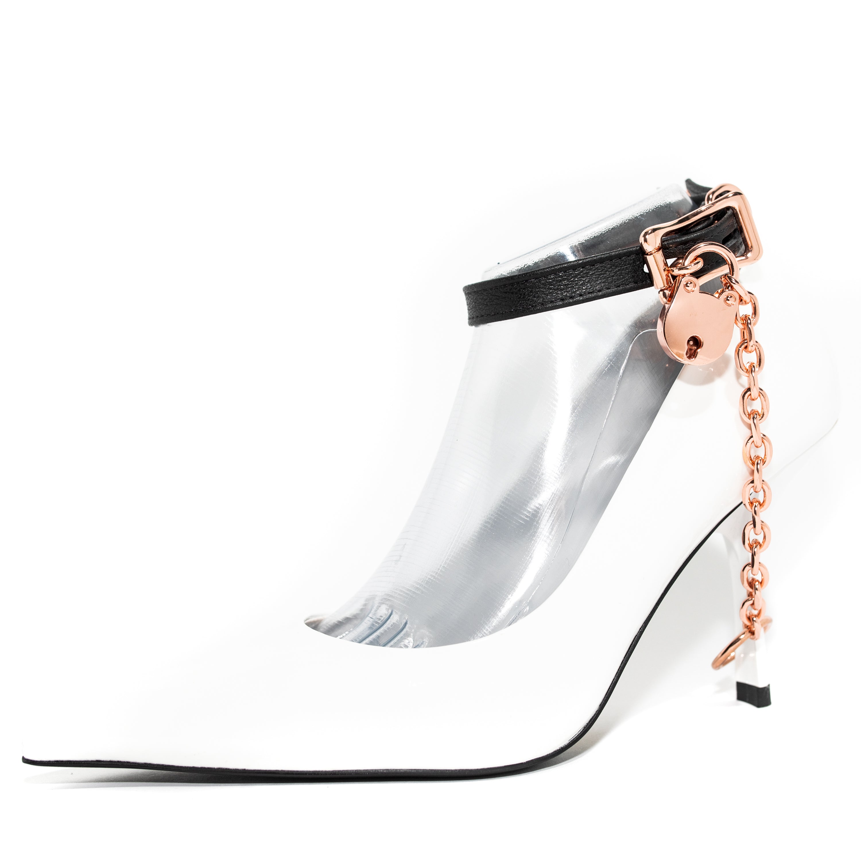 Design Your Own Bondage Heel Locks Cuffs Restrained Grace   