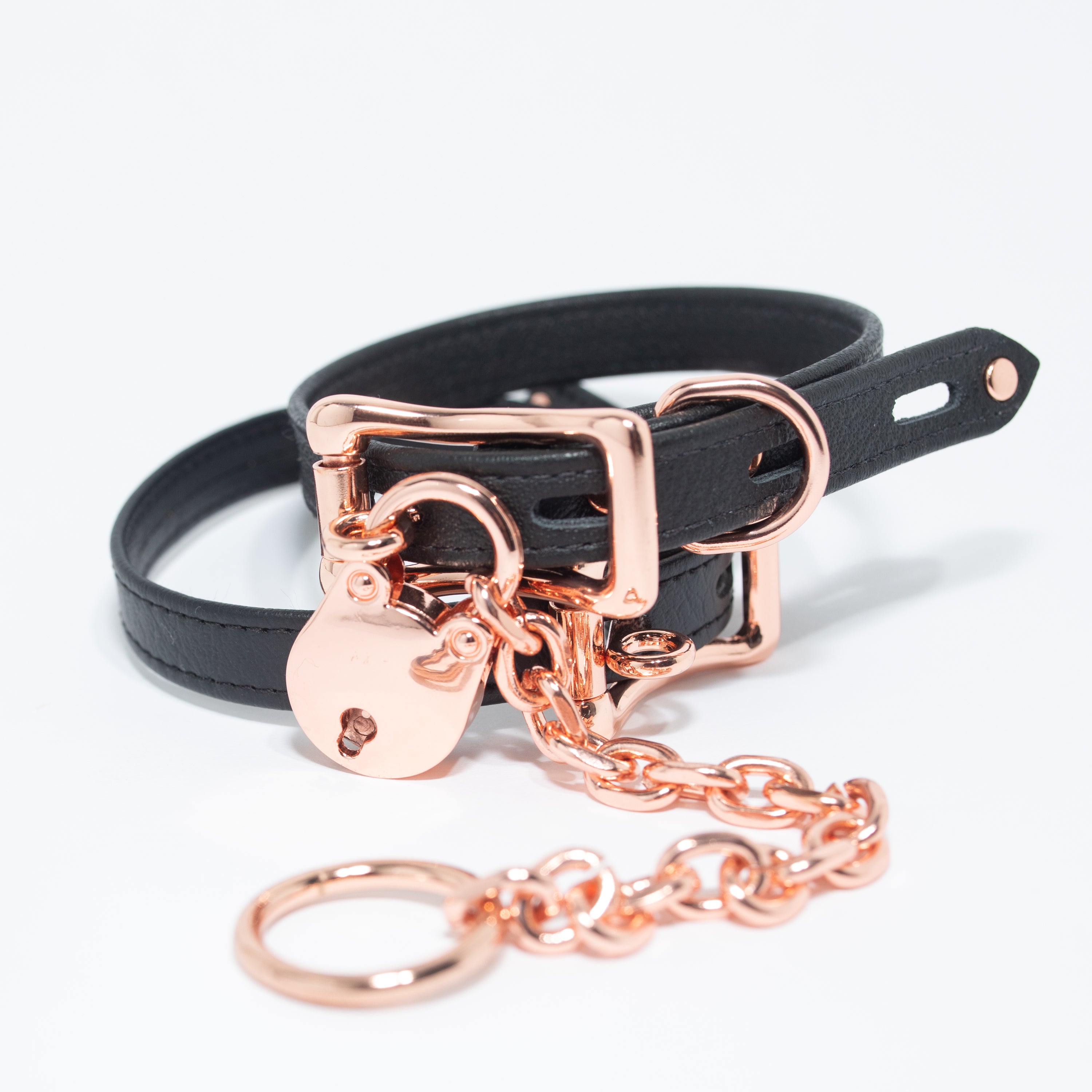 Design Your Own Bondage Heel Locks Cuffs Restrained Grace   