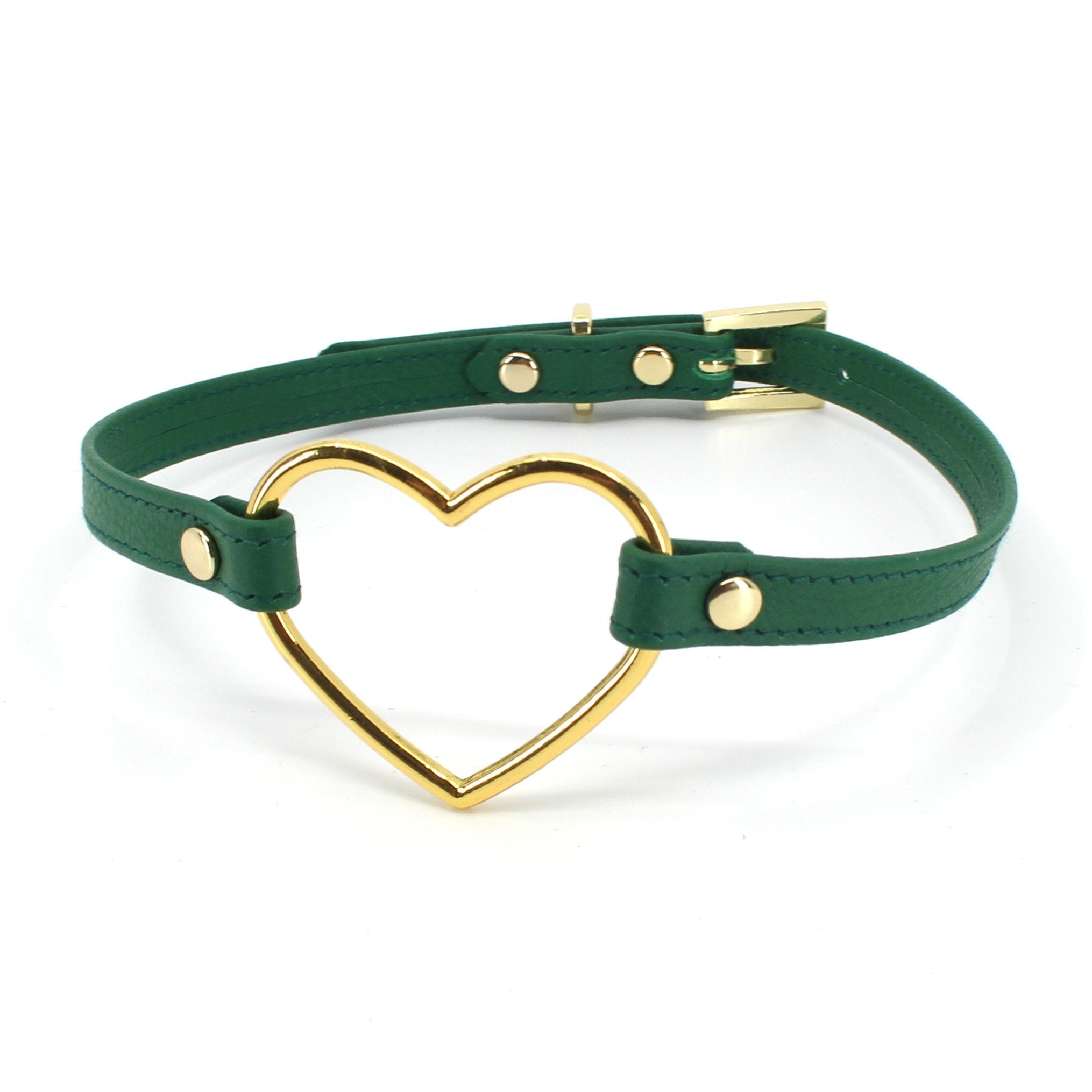 Design Your Own Heart Ring Mini BDSM Collar Collar Restrained Grace   