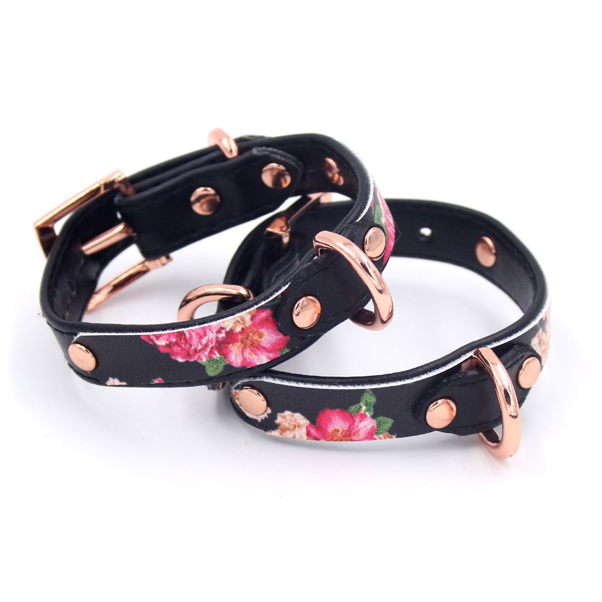 Design Your Own Petite Print Bondage Cuffs Cuffs Restrained Grace   