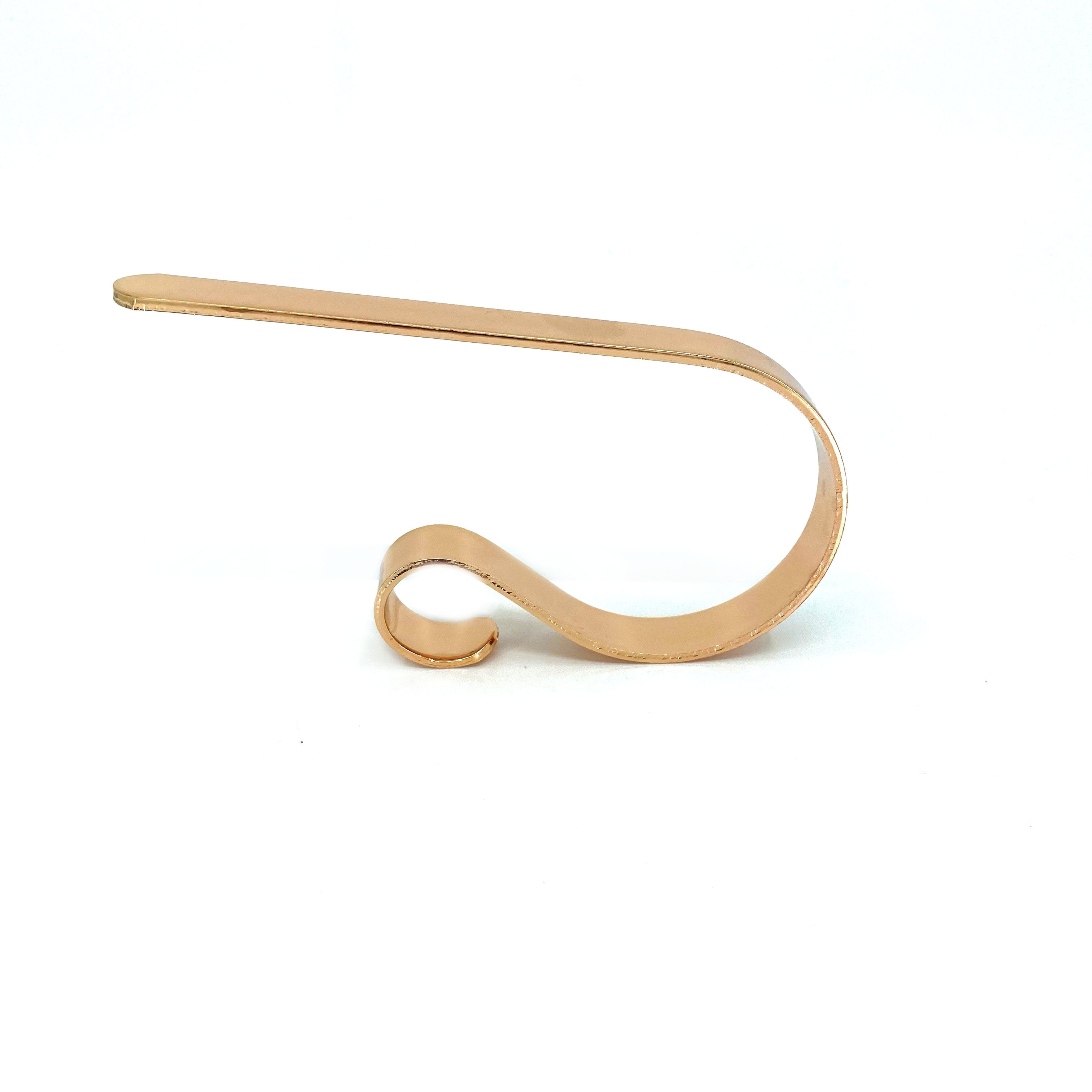 The Rose Gold Christmas Stocking Hanger - Set of 2 Stocking Restrained Grace   